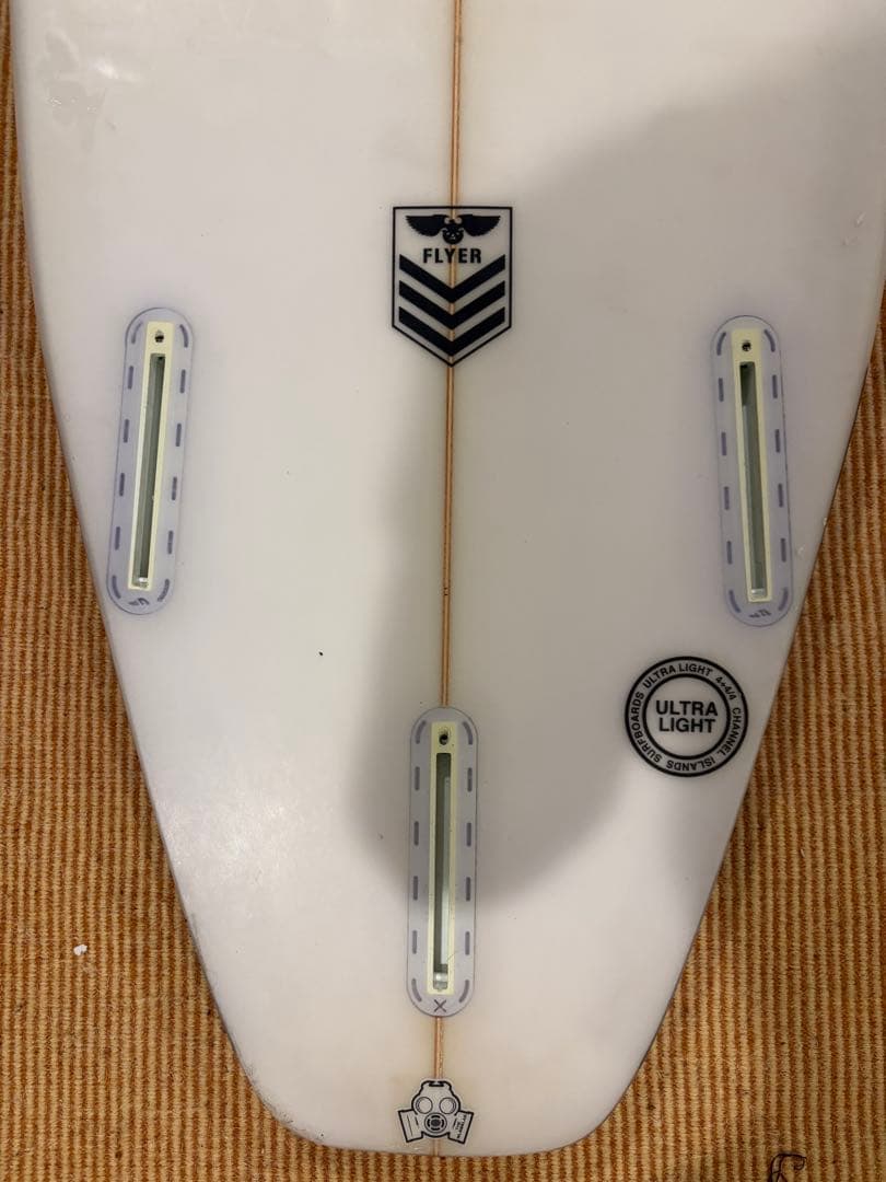 【エイチ】アルメリック 5'6\" ニューフライヤー フィン ハードケース付