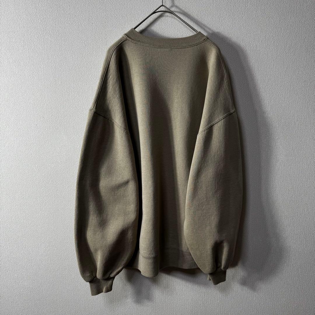 西*8様 激レア‼️90s USA製 RUSSELL PLAIN 無地 前V ベ