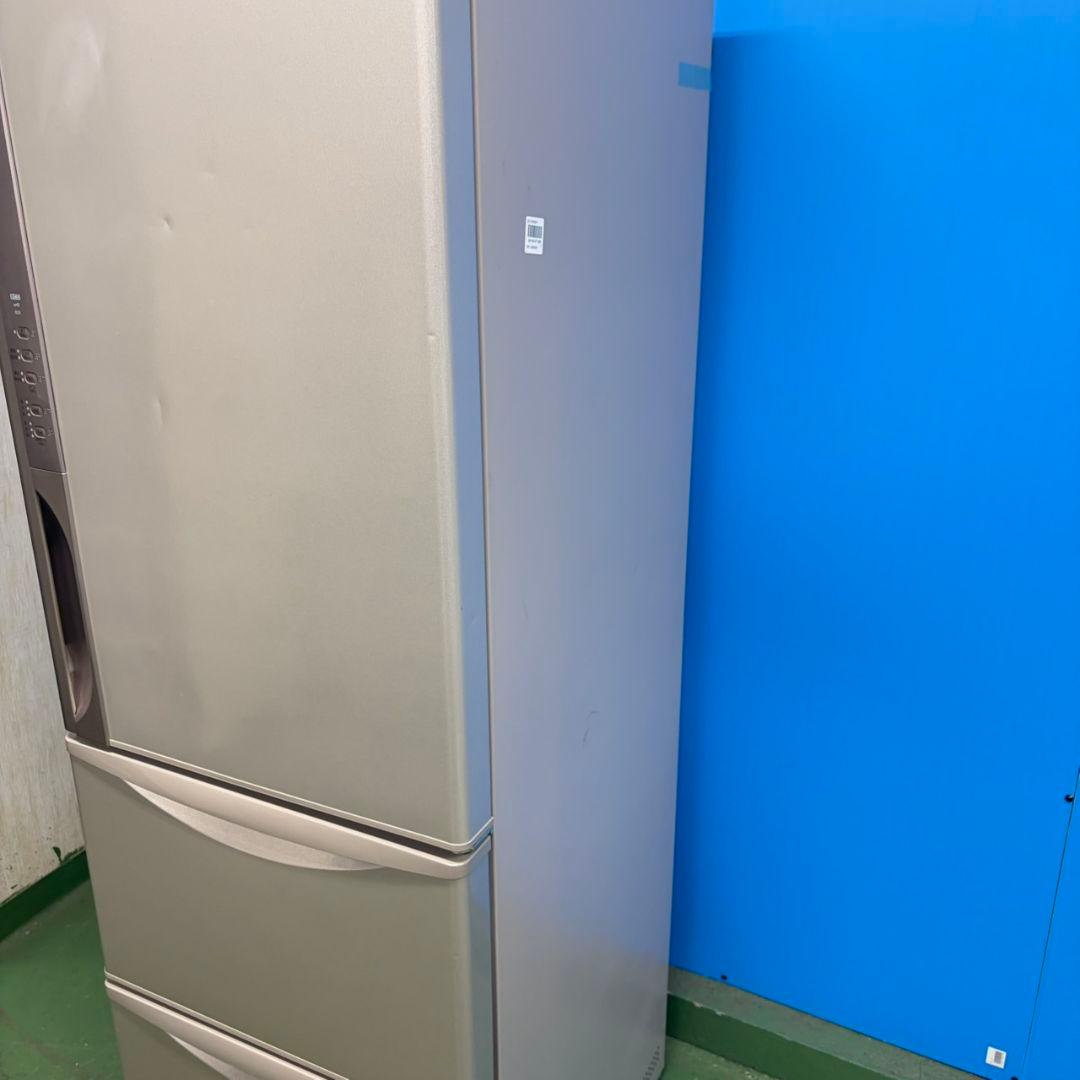 718 日立　大型冷蔵庫　300L強　小型　家庭用　自動製氷　右開き　3ドア