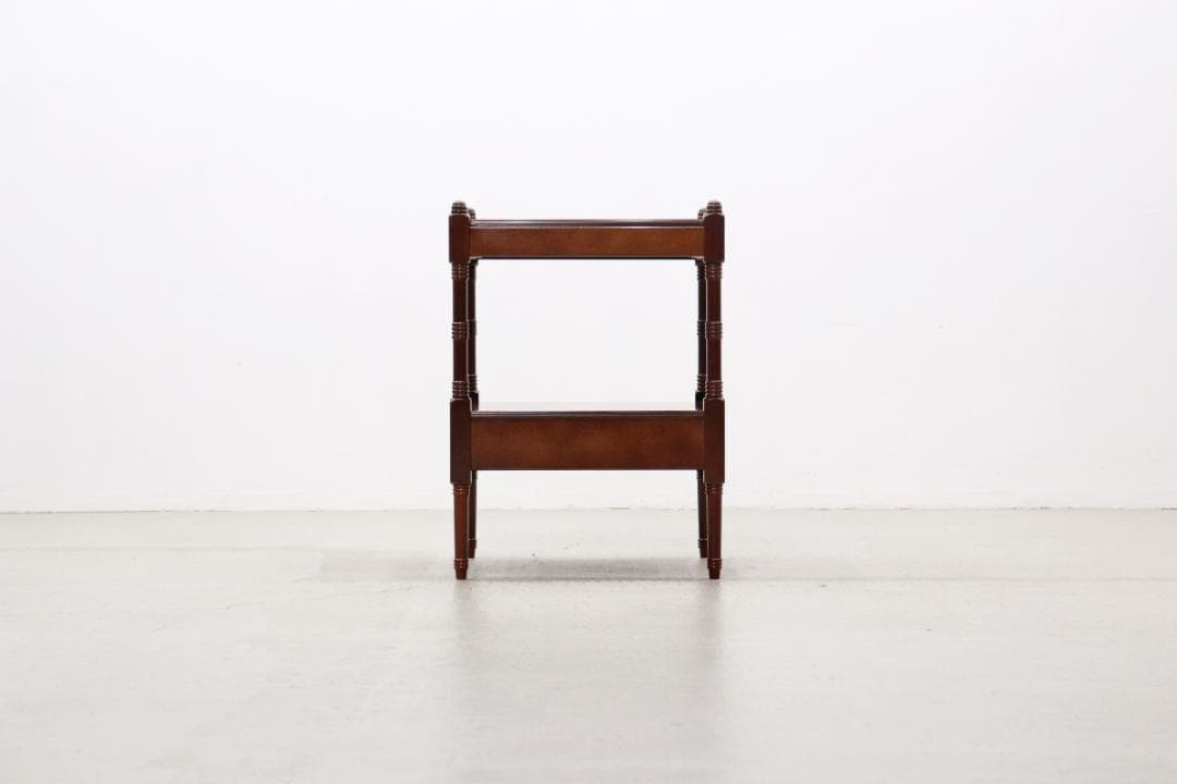 U.S. アメリカ ボンベイ サイドテーブル ラック ベッドサイド ヴィンテージ