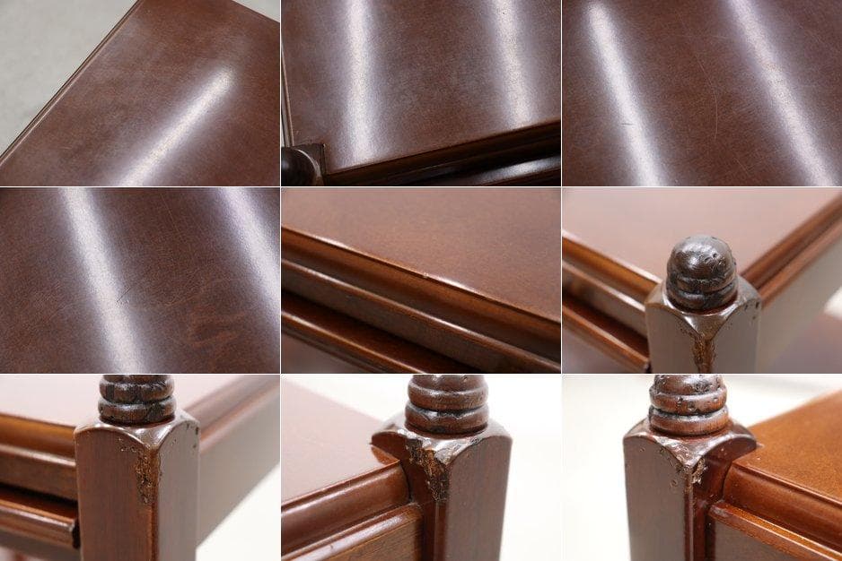 U.S. アメリカ ボンベイ サイドテーブル ラック ベッドサイド ヴィンテージ