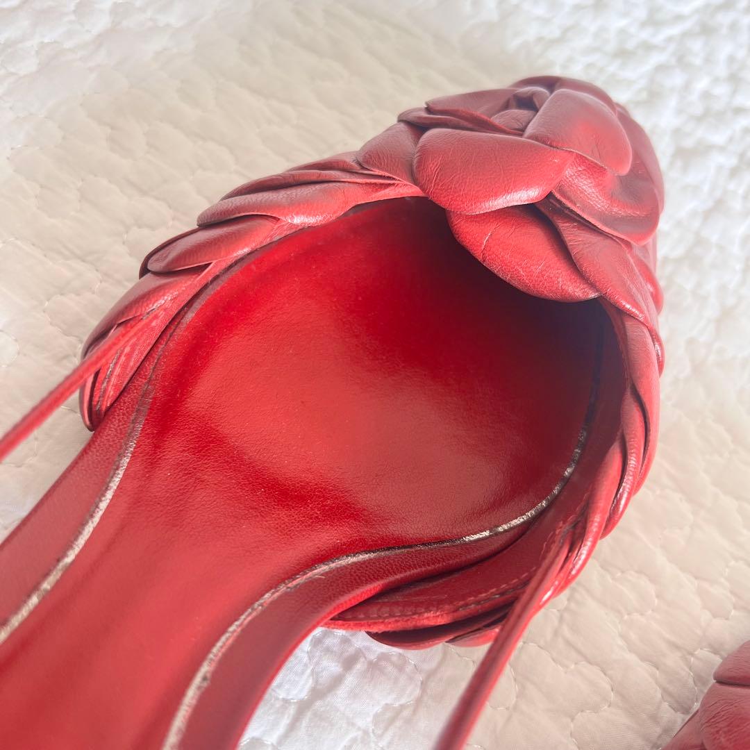 ヴァレンティノ ガラヴァーニ ATELIER フラワーパンプス 花 ミュール