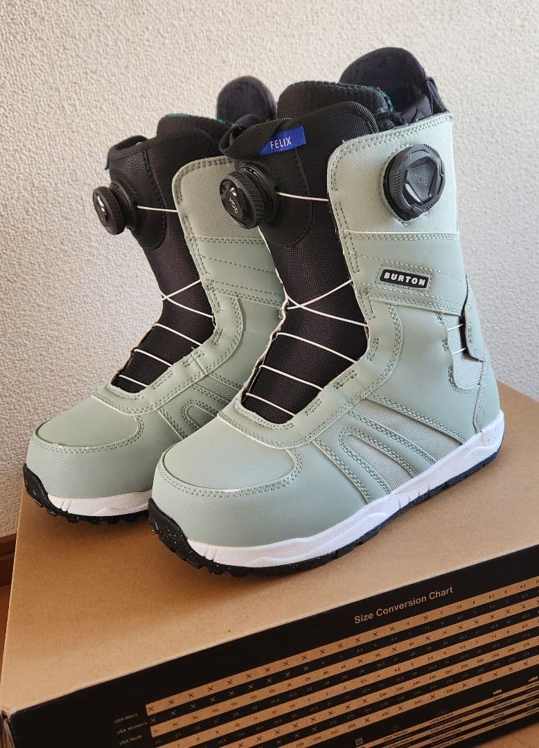 Burton Felix BOA スノーボードブーツ ミントグリーン