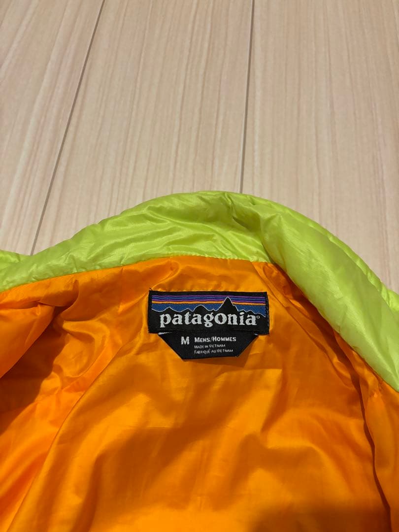 パタゴニア ナノパフジャケット プリマロフト ライトグリーン メンズMサイズ