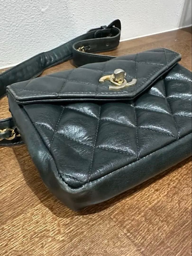 シャネル　CHANEL マトラッセ　ウエストバッグ