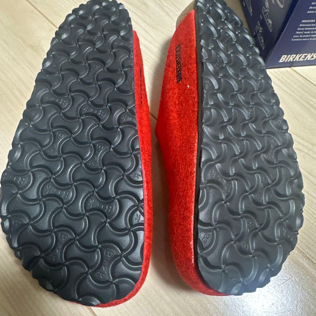BIRKENSTOCK 赤 サンダル 39