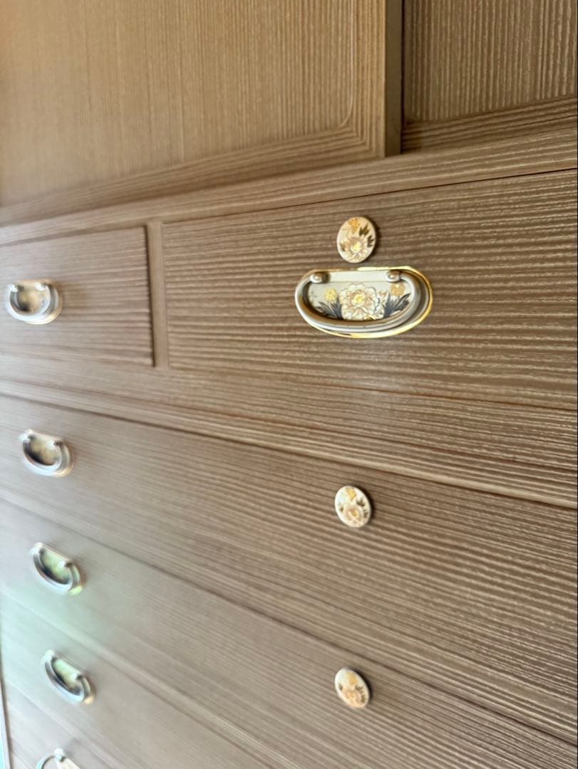 桐箪笥 伝統工芸士 館農 義明 着物箪笥 和箪笥　美品　鍵付き