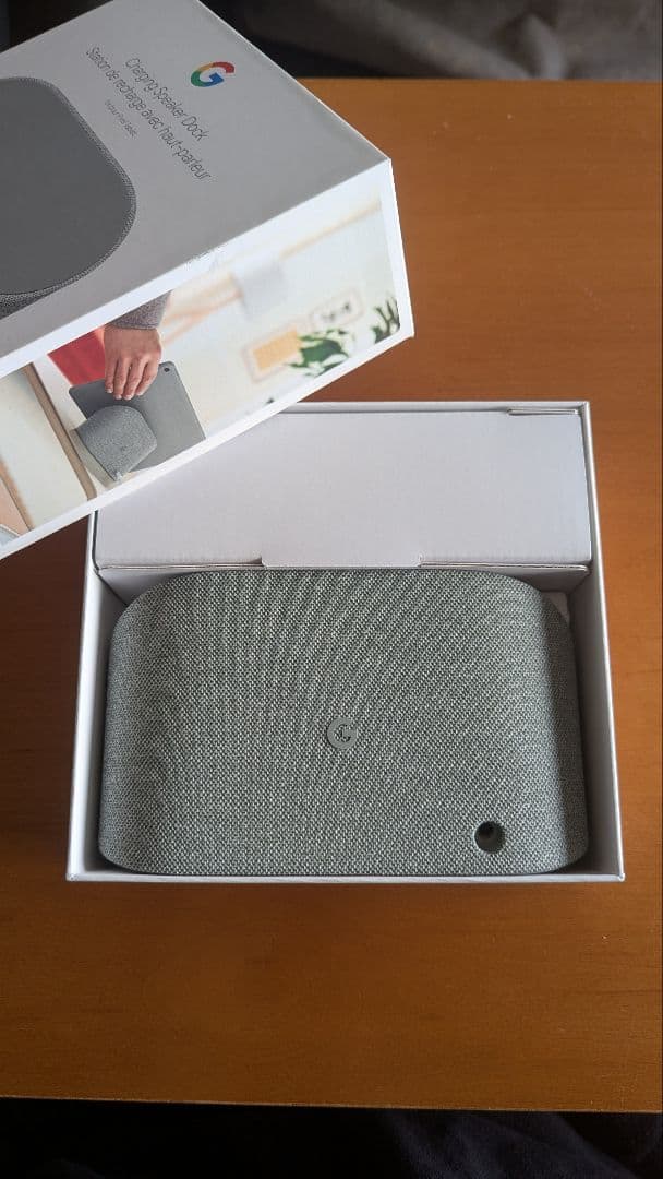 【新品、未使用】Google Charging Speaker Dock グレー