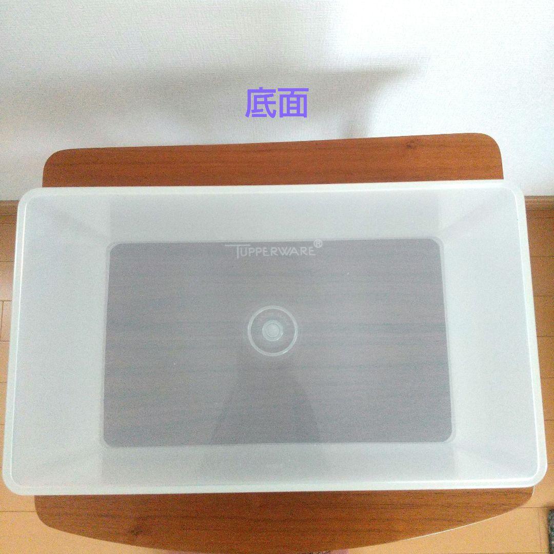 タッパーウェア 5キロキーパー & 10キロキーパー 2個セット ハンドル付き