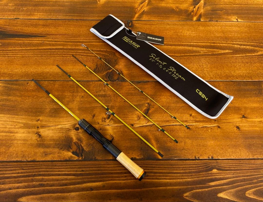 4ピース　ベイトロッド　トラウトロッド　山女魚　岩魚　パックロッド　渓流釣り