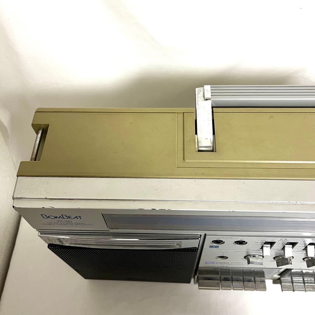 東芝 TOSHIBA RT-S87 BOMBEAT ラジカセ FM/AM