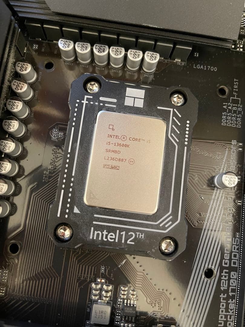 最終値下げ)GigabyteZ690 ddr5+Intel 13600k+RAM