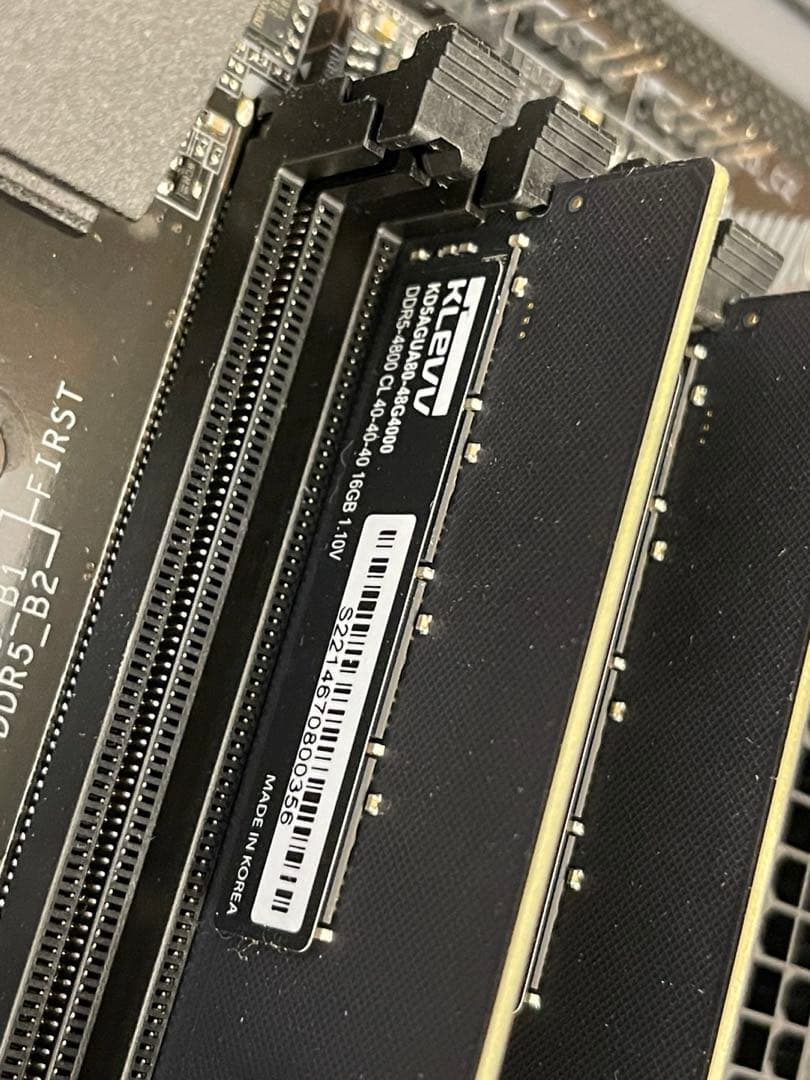 最終値下げ)GigabyteZ690 ddr5+Intel 13600k+RAM