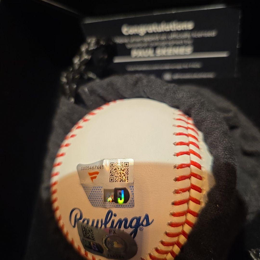 直筆サイン★2025サイヤング Paul Skenes ポールスキーンズ