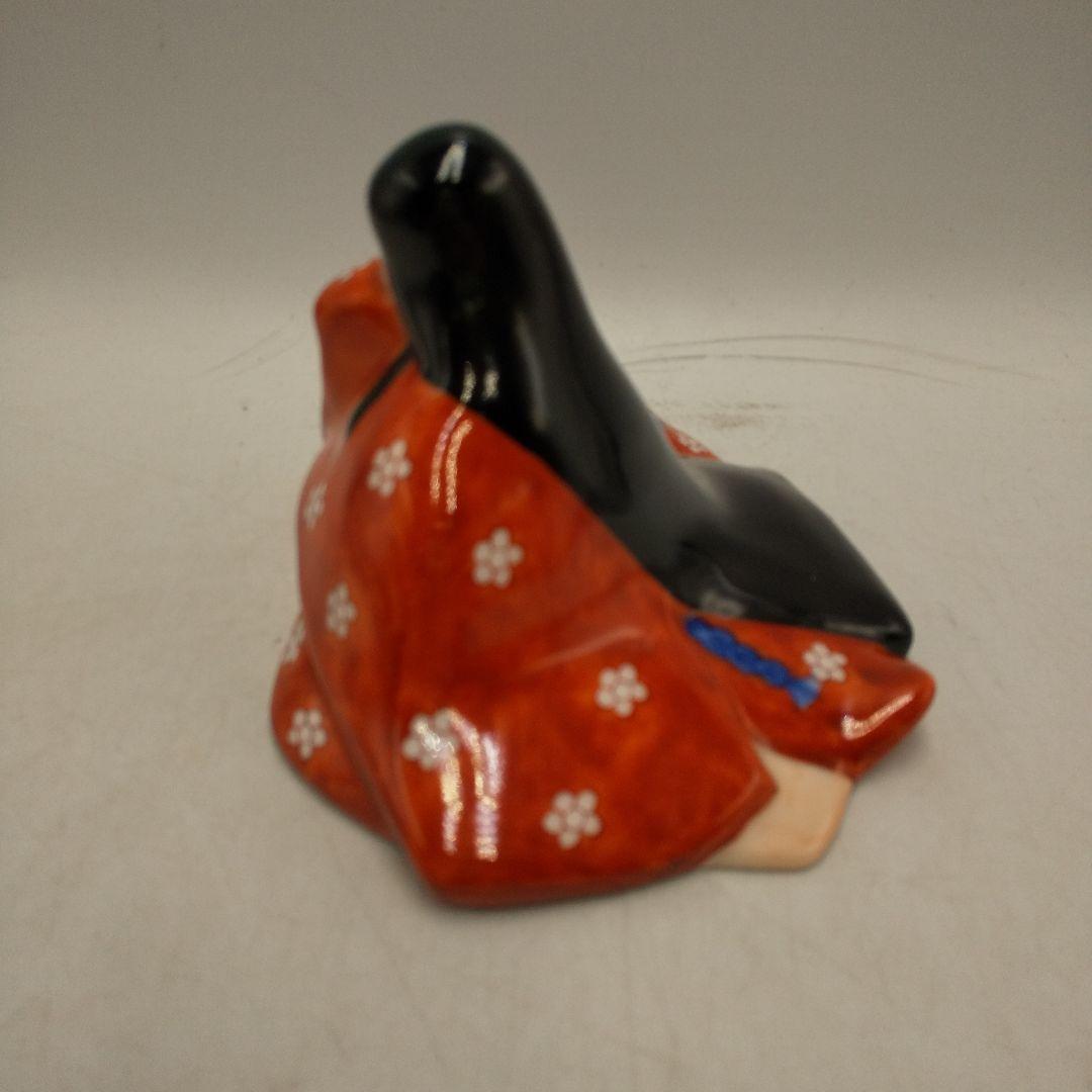 【お値下げ】鍋島焼　源氏雛　畑萬陶苑　雛人形　磁器人形　人形　レトロ　お雛様