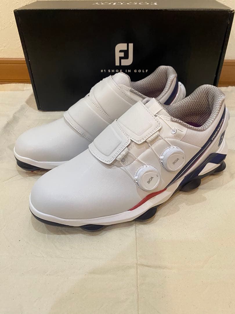 ［美品］FootJoy フットジョイMEN'S ツアーアルファ トリプル BOA