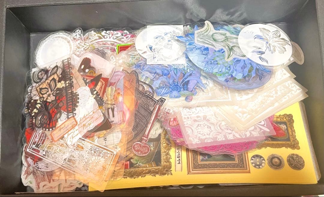 【大量】コラージュ素材 まとめ売り 整理　最後の箱！