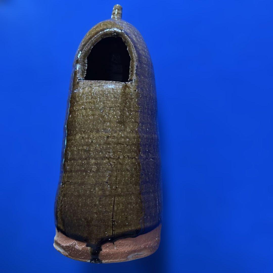 濱中月村　陶器作品 木箱付き