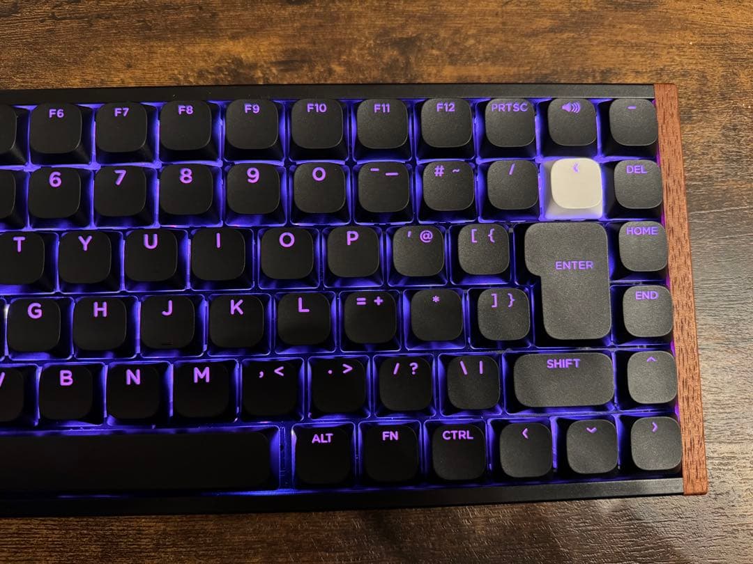 Keychron K2 HE JIS配列 薄型キーキャップ変更品