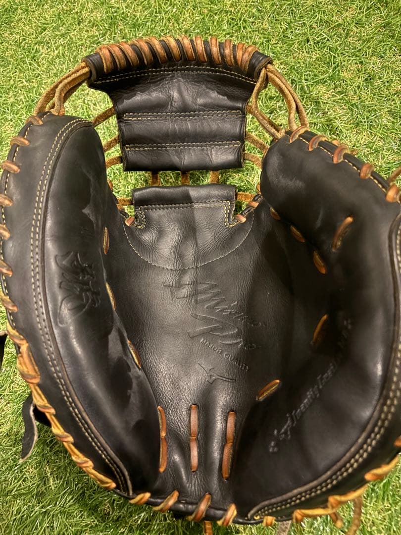 【スヌーピー】ミズノプロ 硬式用キャッチャーミット -號- SAKEBI