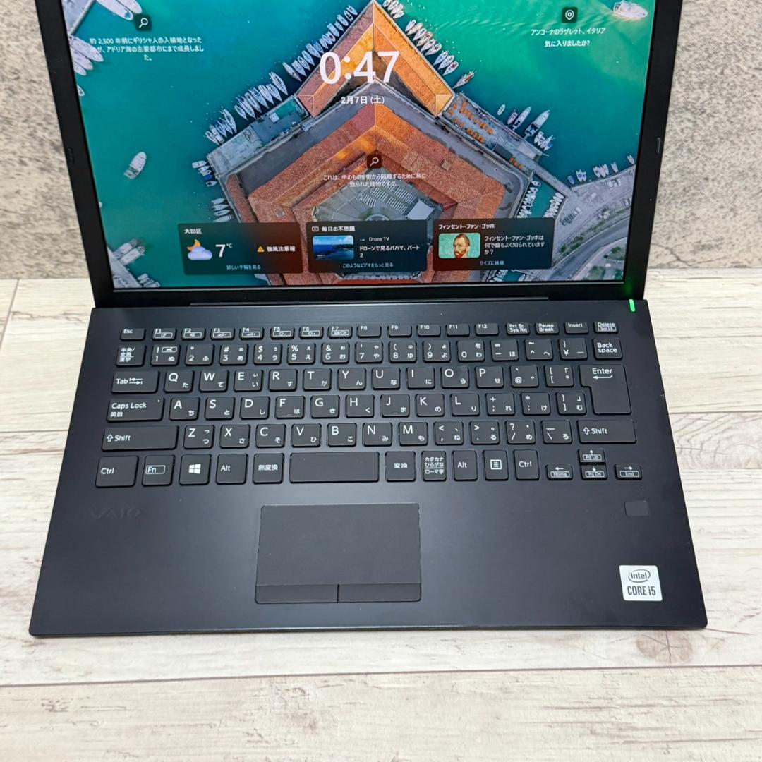 ☆人気☆VAIO Win11 10世代i5 8GB SSD ノートパソコン