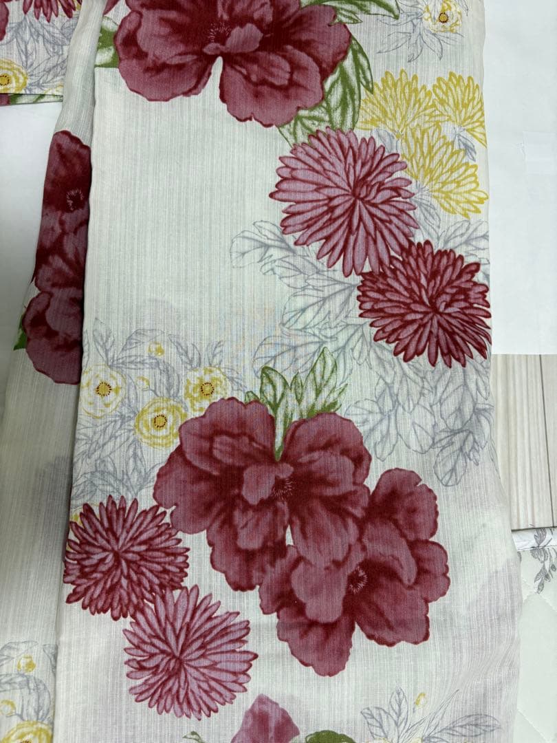 【おまけ付き】浴衣 Dita 大正ロマン牡丹寄せ