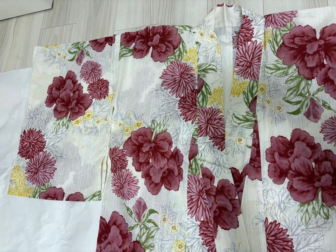 【おまけ付き】浴衣 Dita 大正ロマン牡丹寄せ