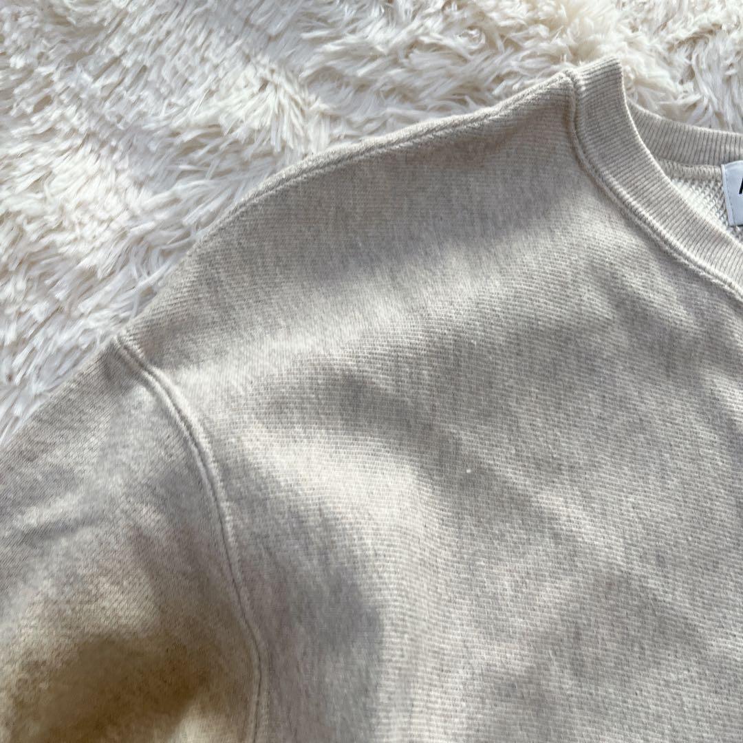 大人気✨Americana Aロゴ スウェット　トレーナー　オートミール　綿　M