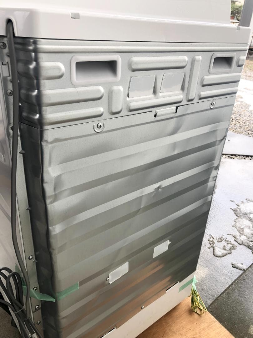 関西圏 シャープ ドラム式洗濯乾燥機 ES-X11B-SR 右開き 背面凹み有り