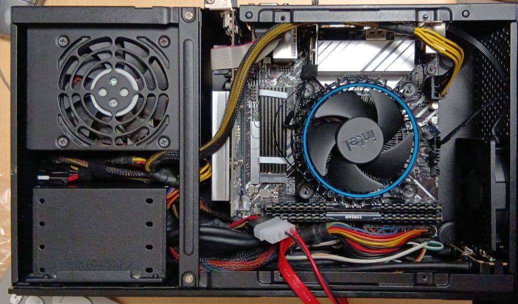 小型デスクトップPC (12100F / win11 / office2021)