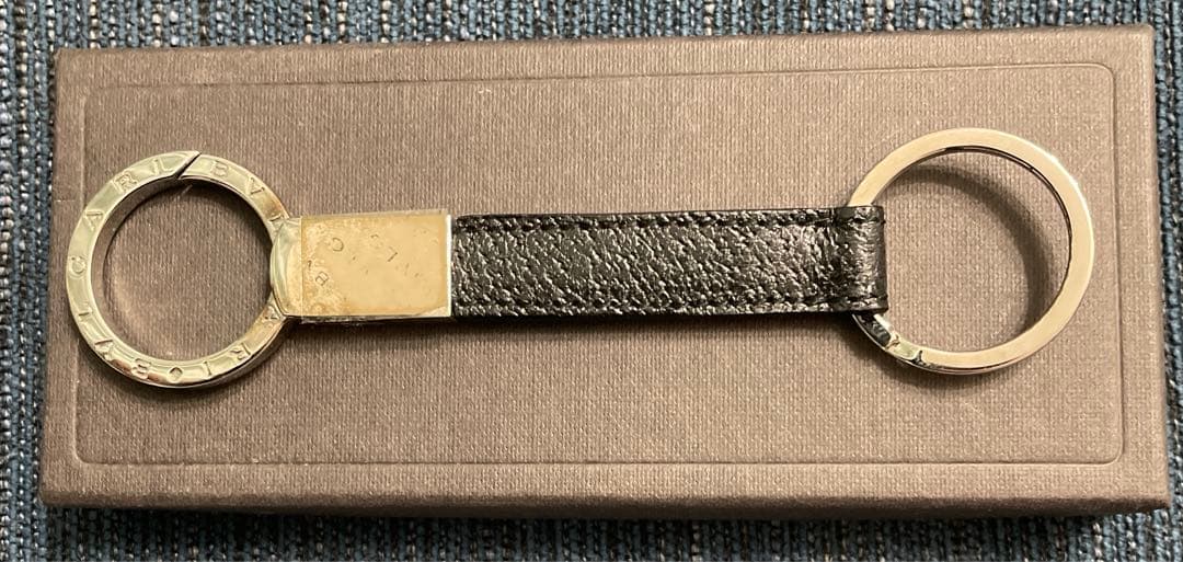 BVLGARI ブルガリ キーリング ダブル キーホルダー ダブルリング