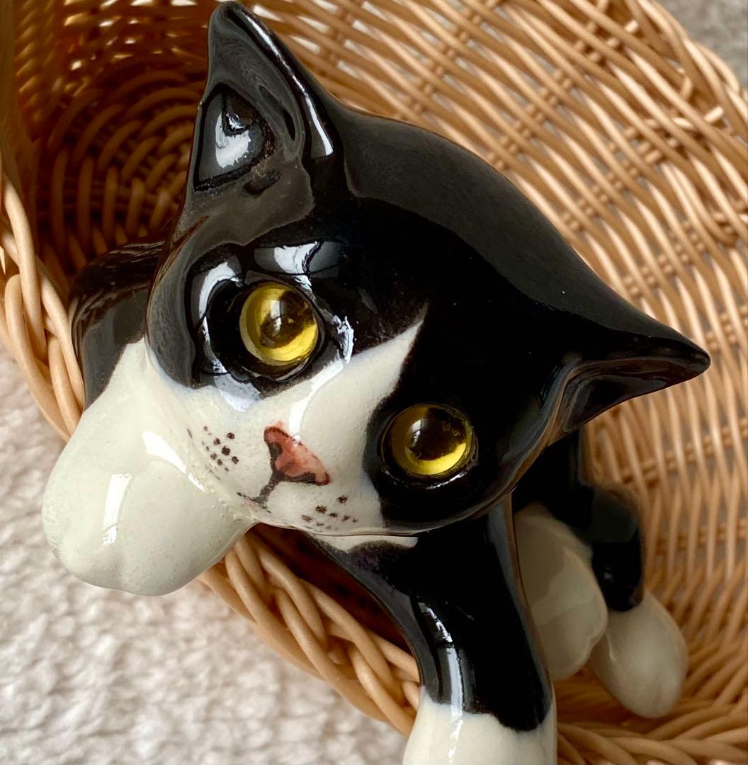 サイズ2　ウィンスタンレイキャット　ケンジントンキャット　白黒仔猫　美品❣️