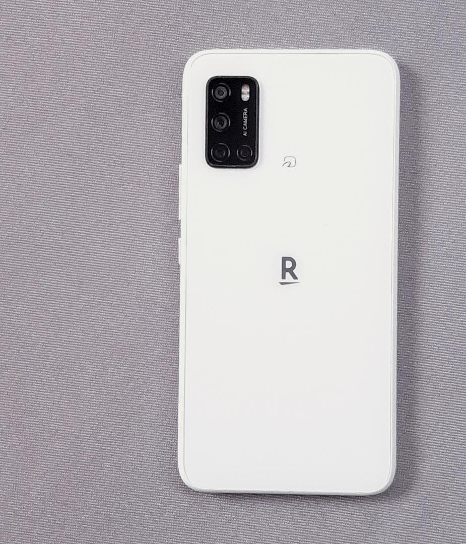 美品 楽天 BIG s 128GB ホワイト 3点 3917JR SIMフリー