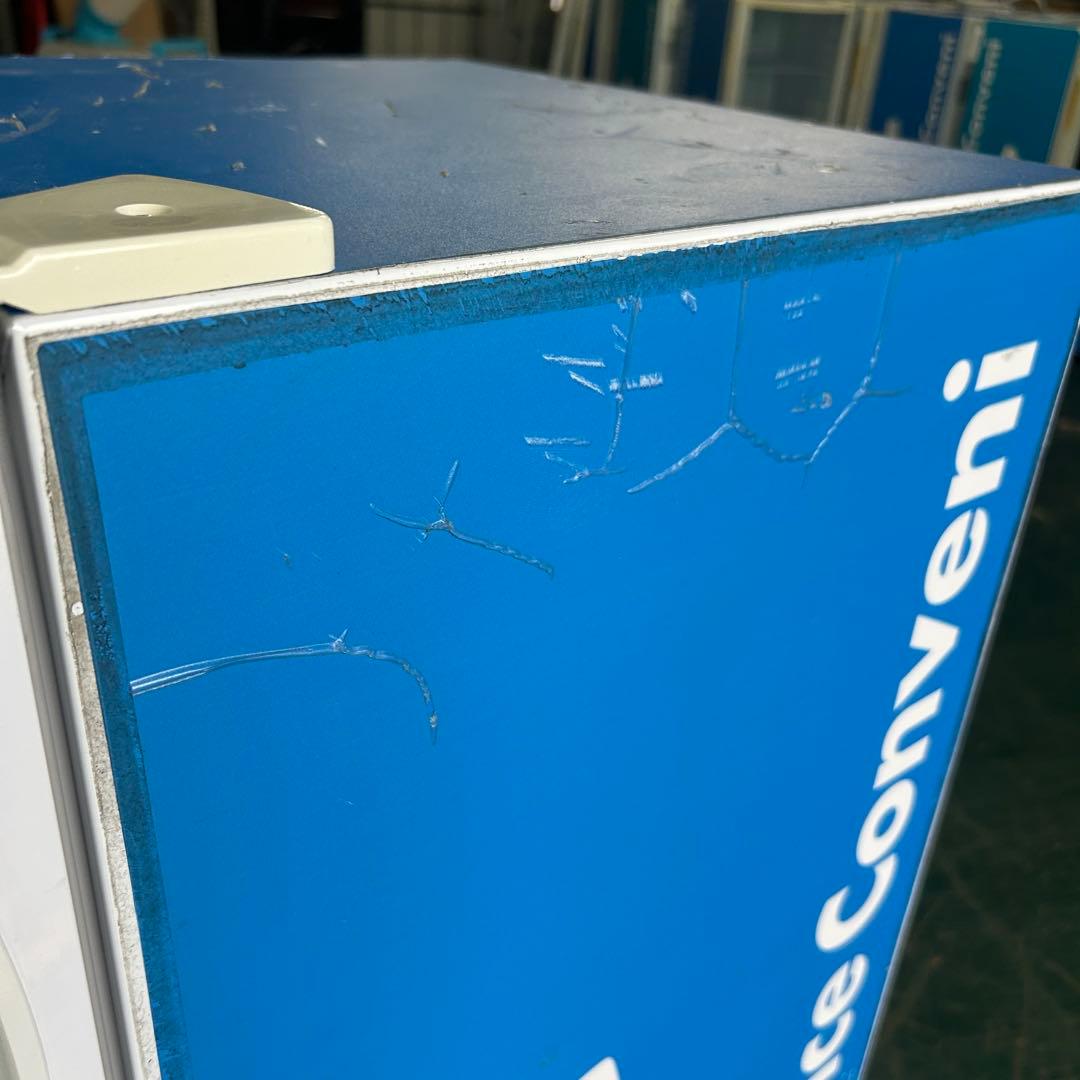 161業務用 冷蔵ショーケース オフィスコンビニ XW-105 左右開き 小型