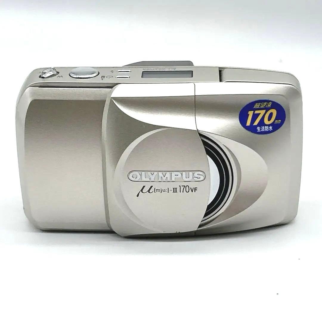 OLYMPUS フィルムカメラ μ[mju:]-II 170VF 簡易動作確認