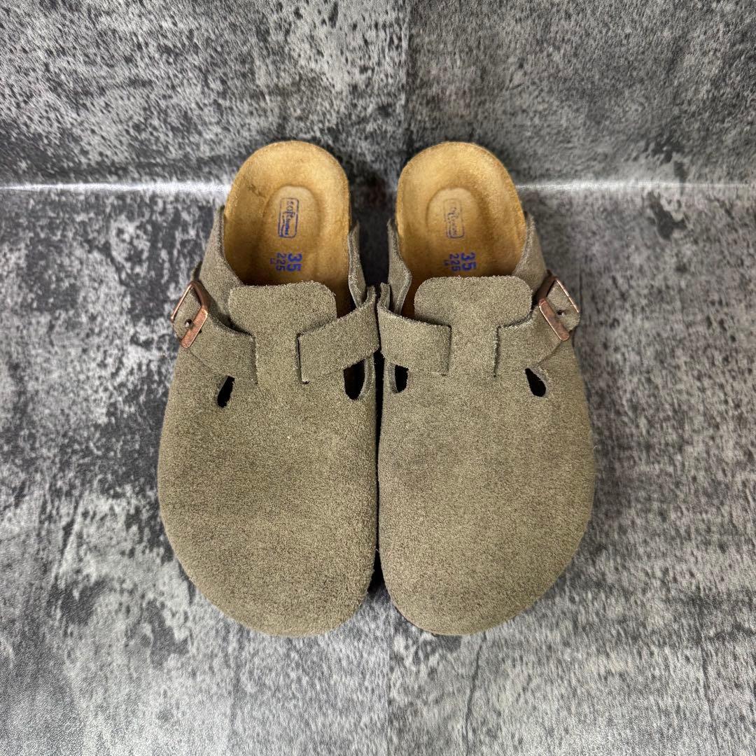 【美品】ビルケンシュトック ボストン サボサンダル 22.5