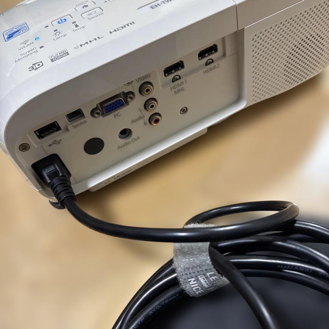家庭用プロジェクター EPSON EH-TW5350 エプソン　通電済み