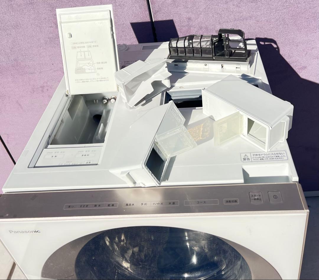 Panasonic ドラム式洗濯機 本体 ホワトNA-VG1200L 2017年