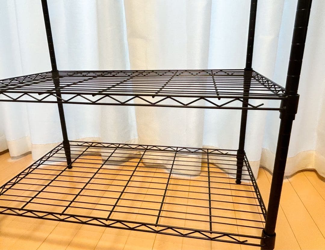 【完成品】ハンガーラック 棚板可動 ワードローブ スチールラック 送料無料 収納