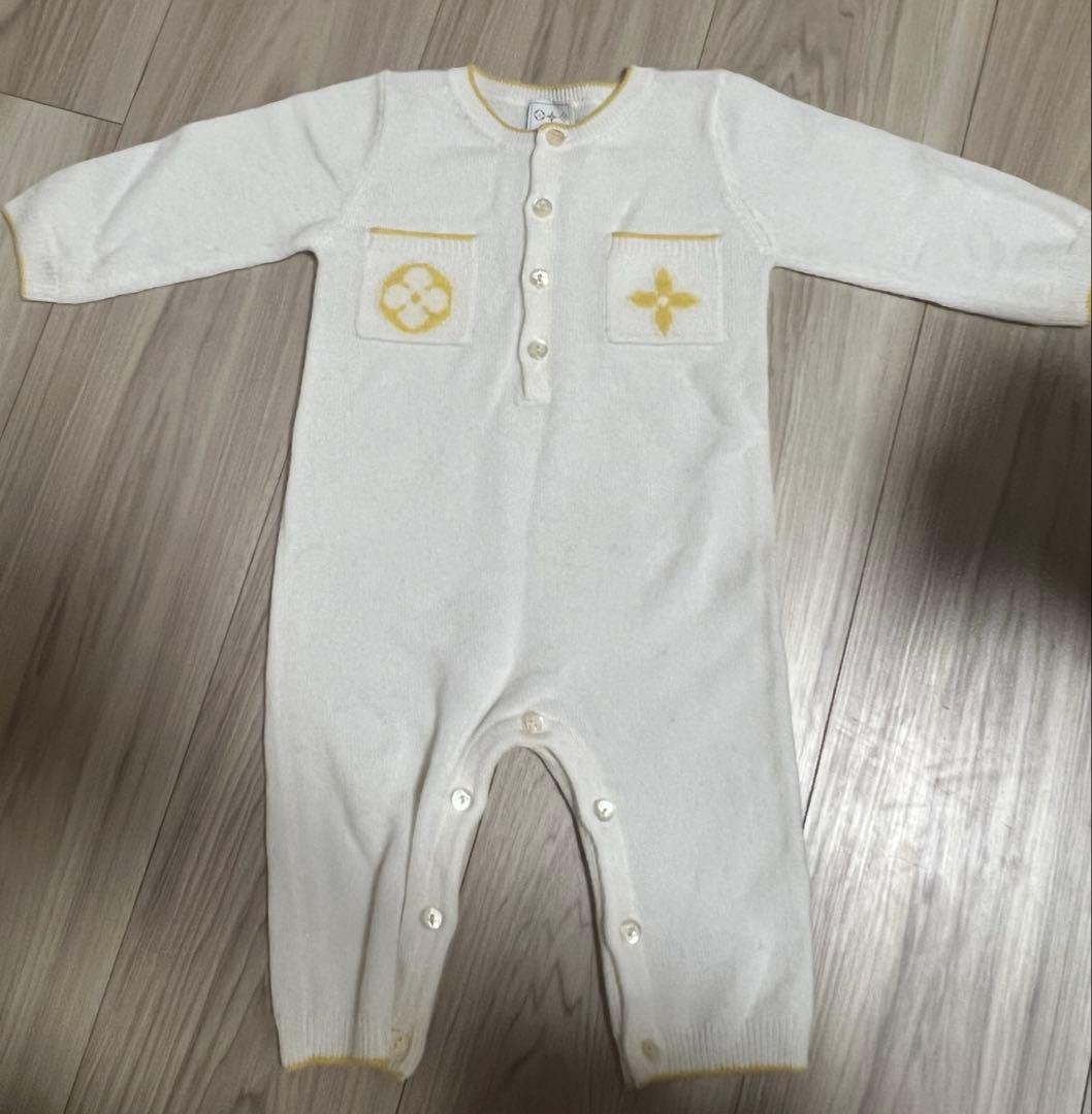 ルイヴィトン　カシミヤ100 ロンパース