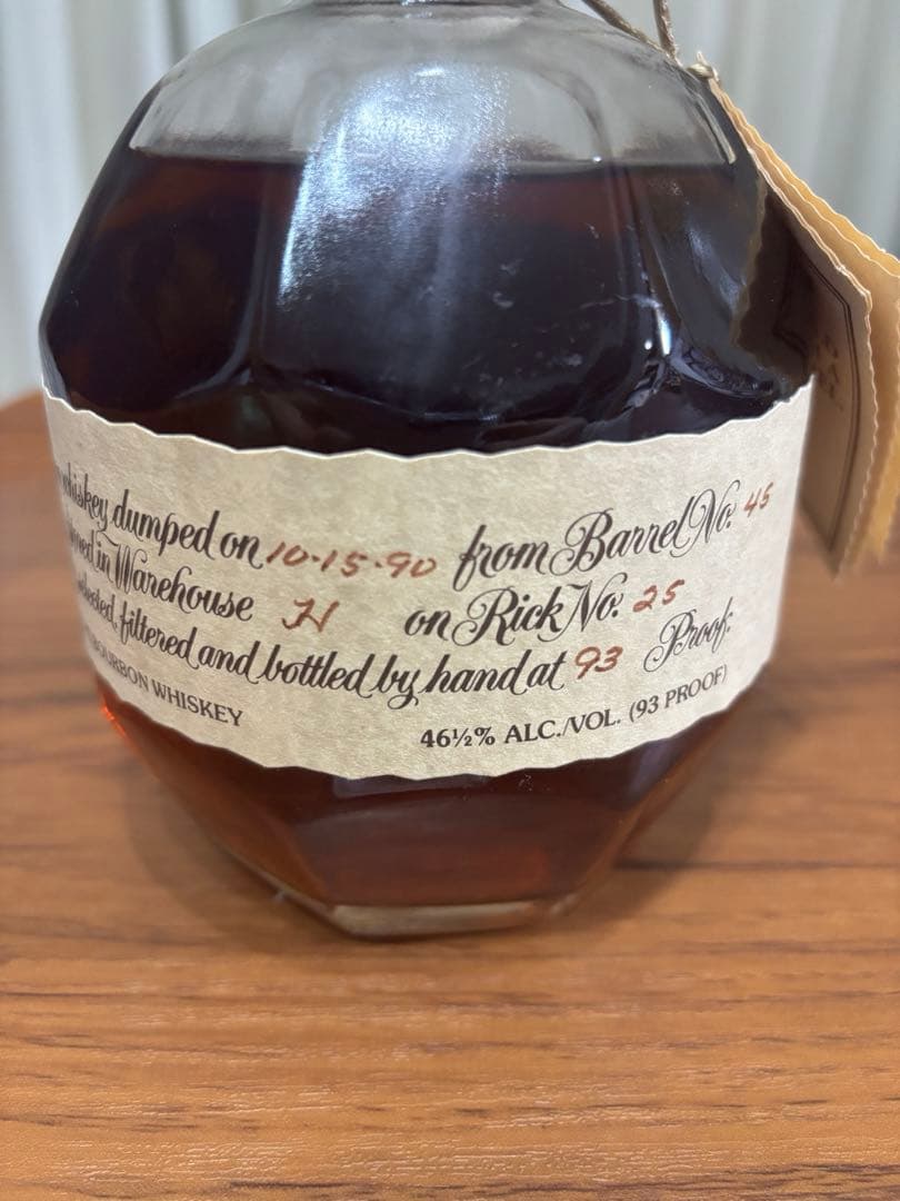 Blanton's バーボンウイスキー ブラントン 1990年 シングルバレル