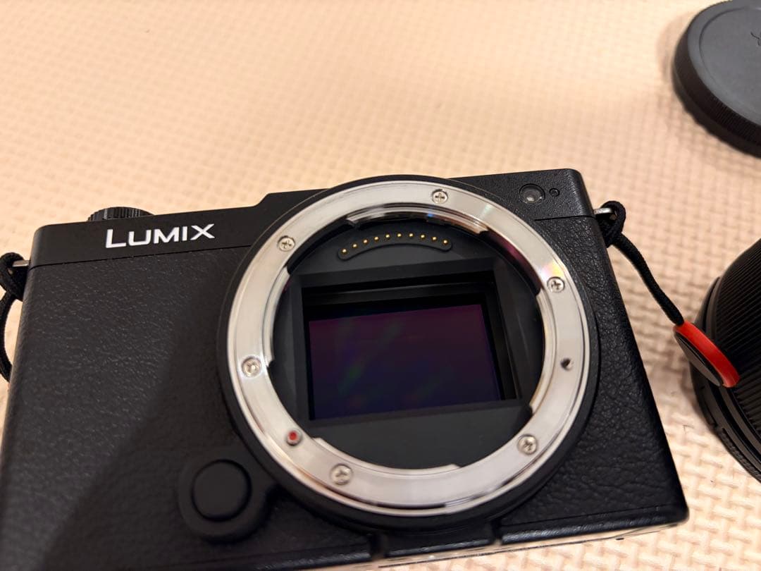 LUMIX S9本体　レンズF1.8の18ミリ　レンズF1.8の85ミリ