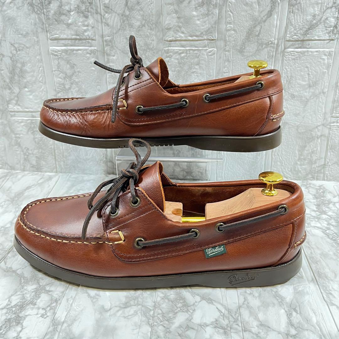 【美品】パラブーツ　paraboot BARTH MARINE ダークブラウン