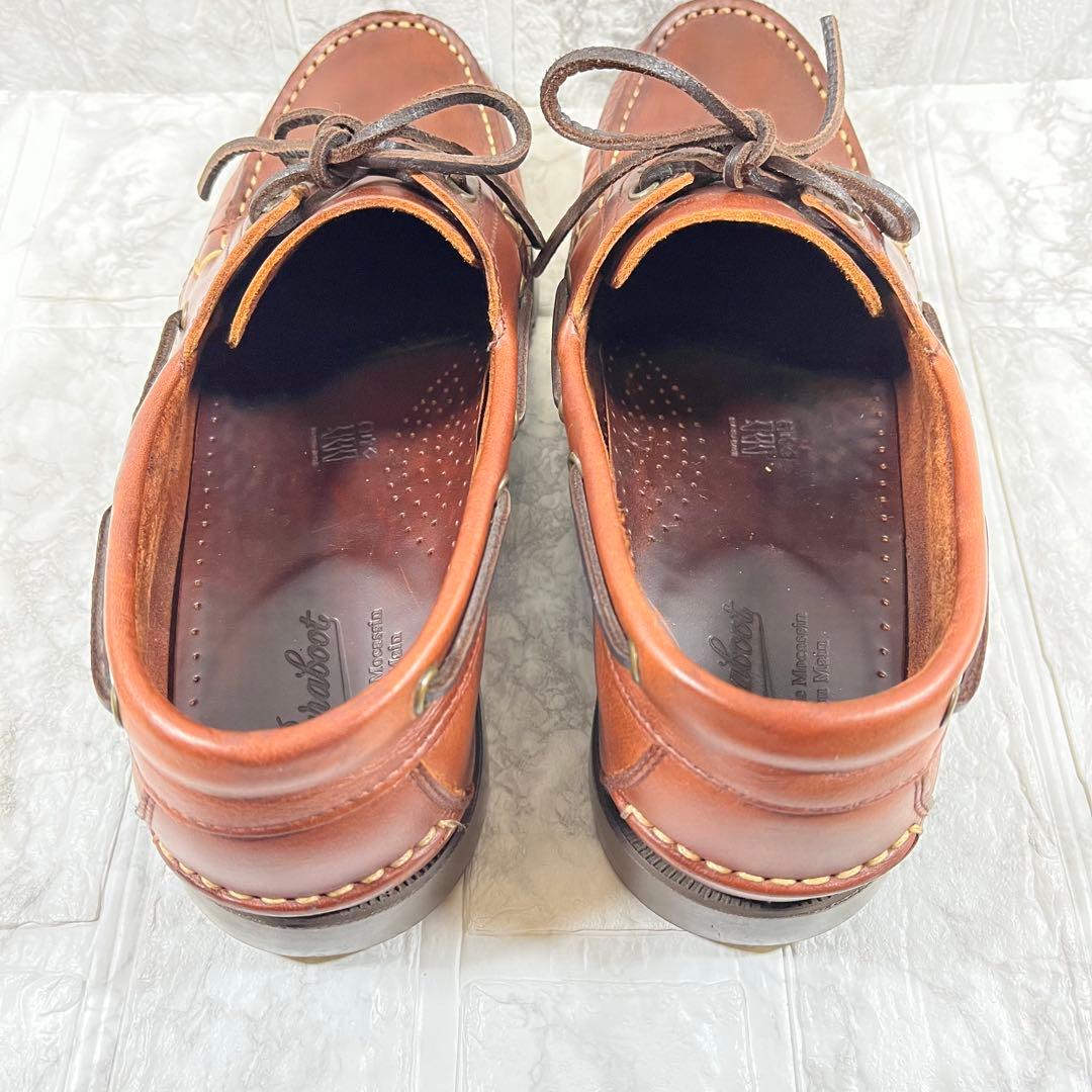 【美品】パラブーツ　paraboot BARTH MARINE ダークブラウン