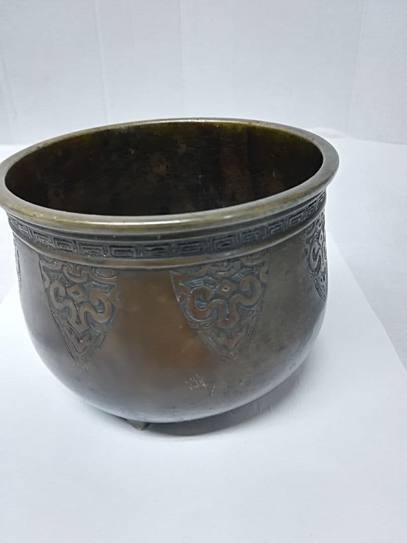 銅製火入れ骨董