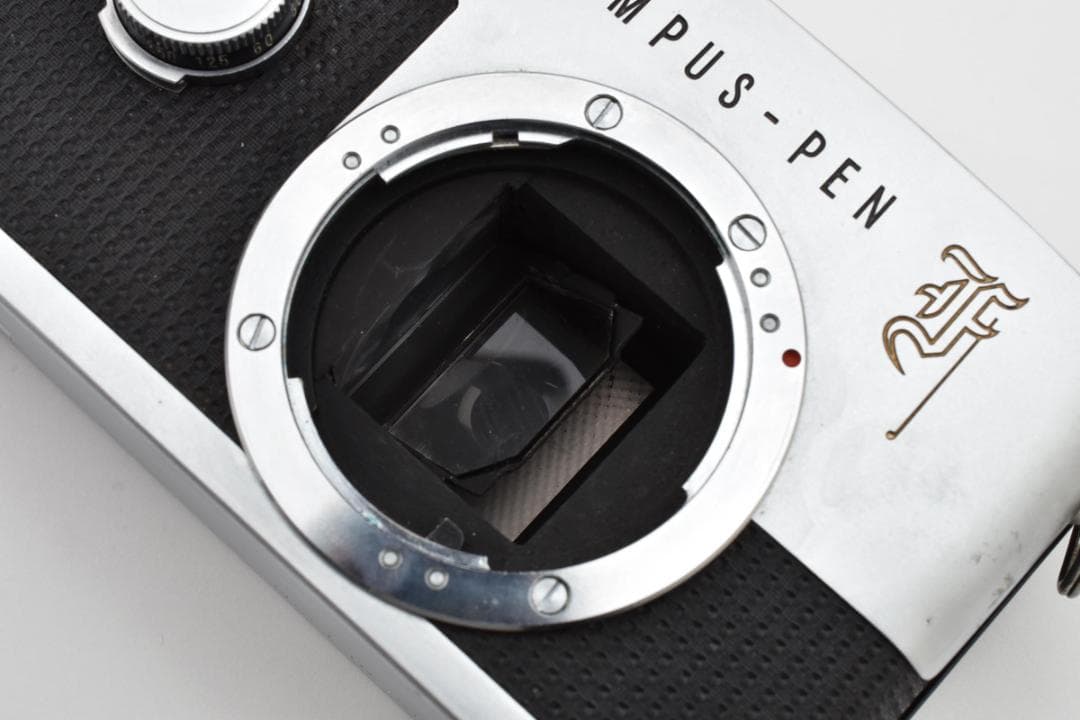 ★モルト張替え済み・一部難あり品★ オリンパス PEN-F ボディ #21368