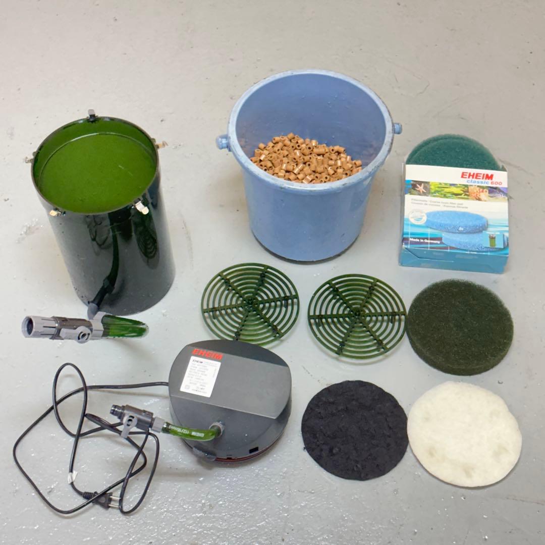 【引き取り限定】90cm アクリル水槽 外部フィルター その他 フルセット