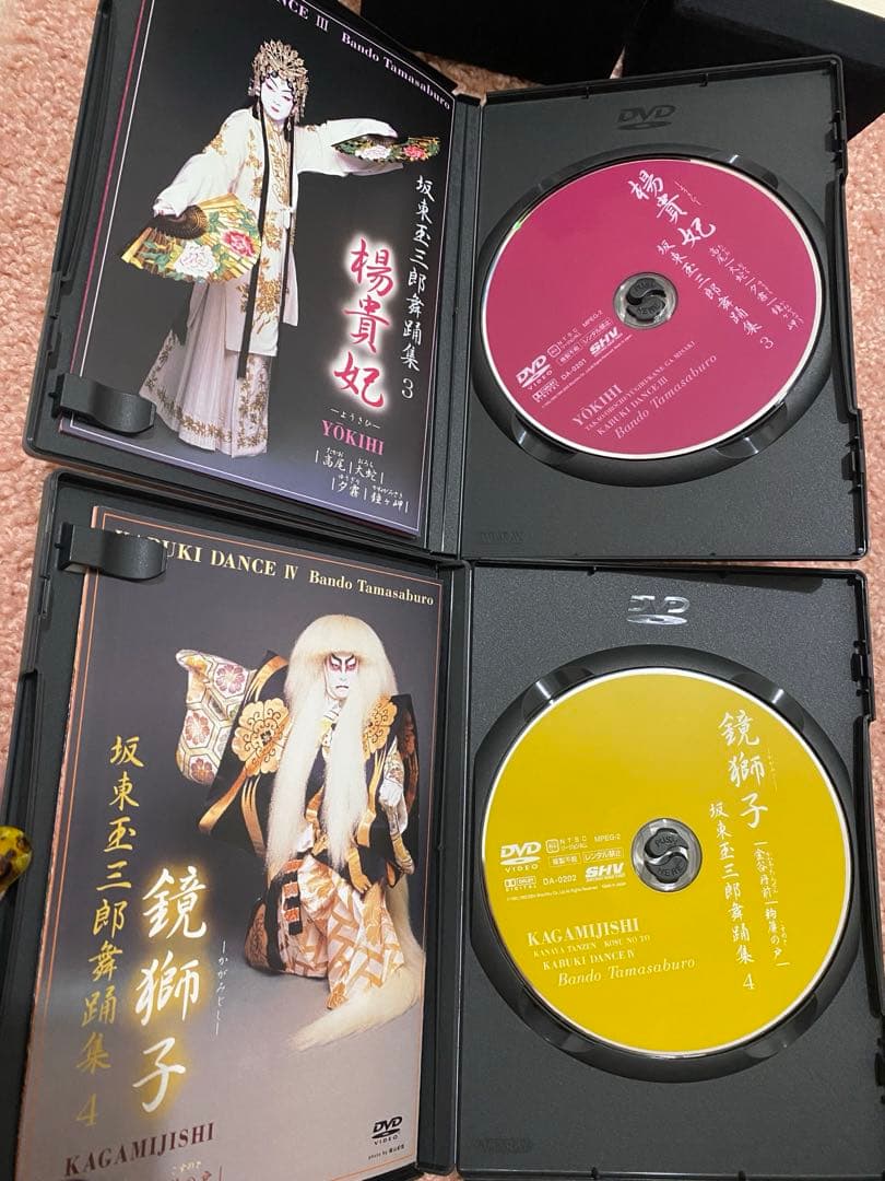 坂東玉三郎舞踊集　全6巻　DVD 箱付