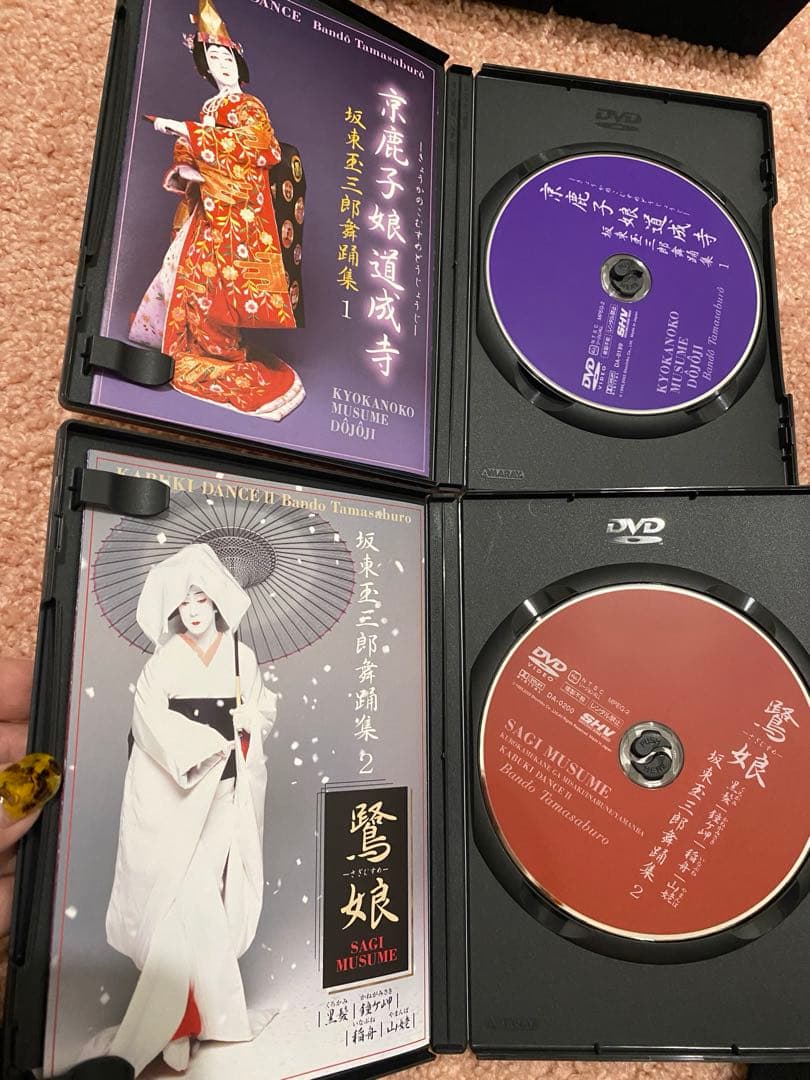 坂東玉三郎舞踊集　全6巻　DVD 箱付