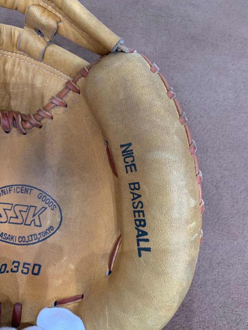 【超希少】 ヴィンテージ SSKミット グローブ グラブ プロモデル 黒ラベル